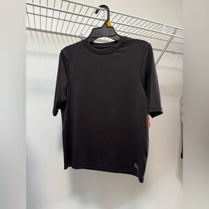 Wonder Nation Kids Swim Rash Guard Black Size 10/12